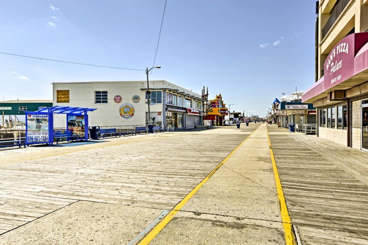 North Wildwood Condo With Pool, Walk To Boardwalk! エクステリア 写真